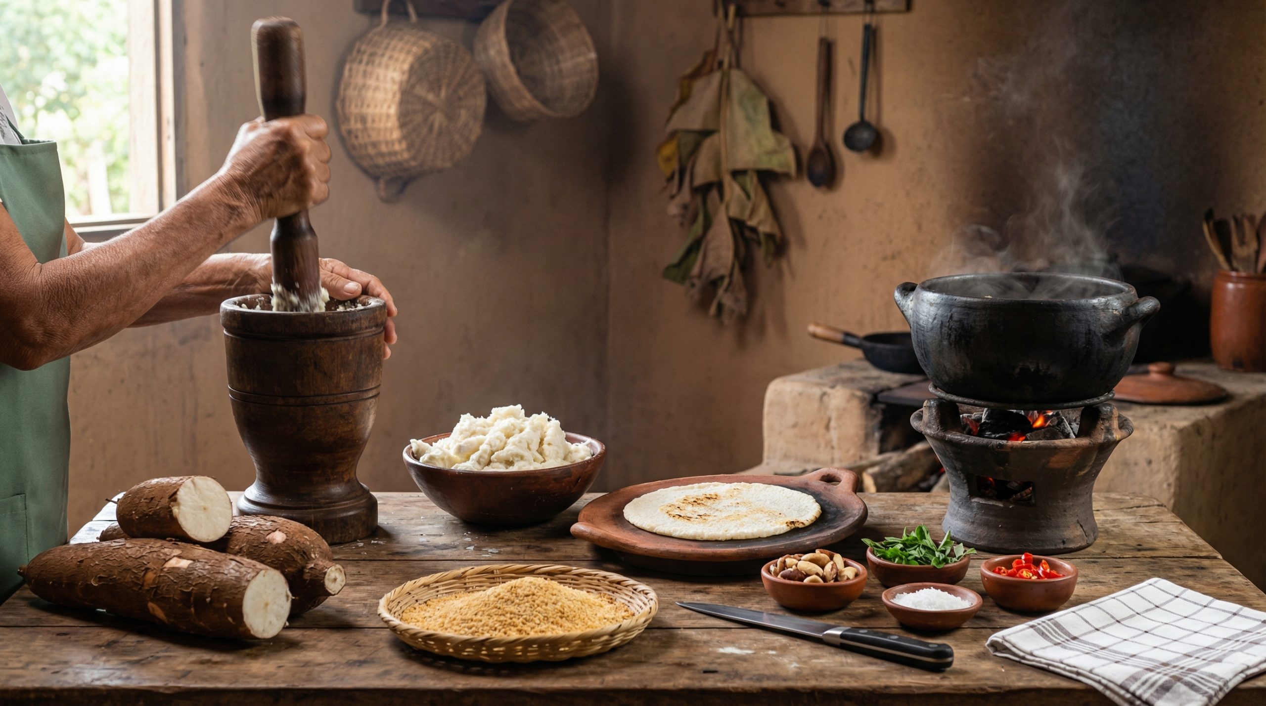 Alquimia da Mandioca: Técnicas Tradicionais e Práticas