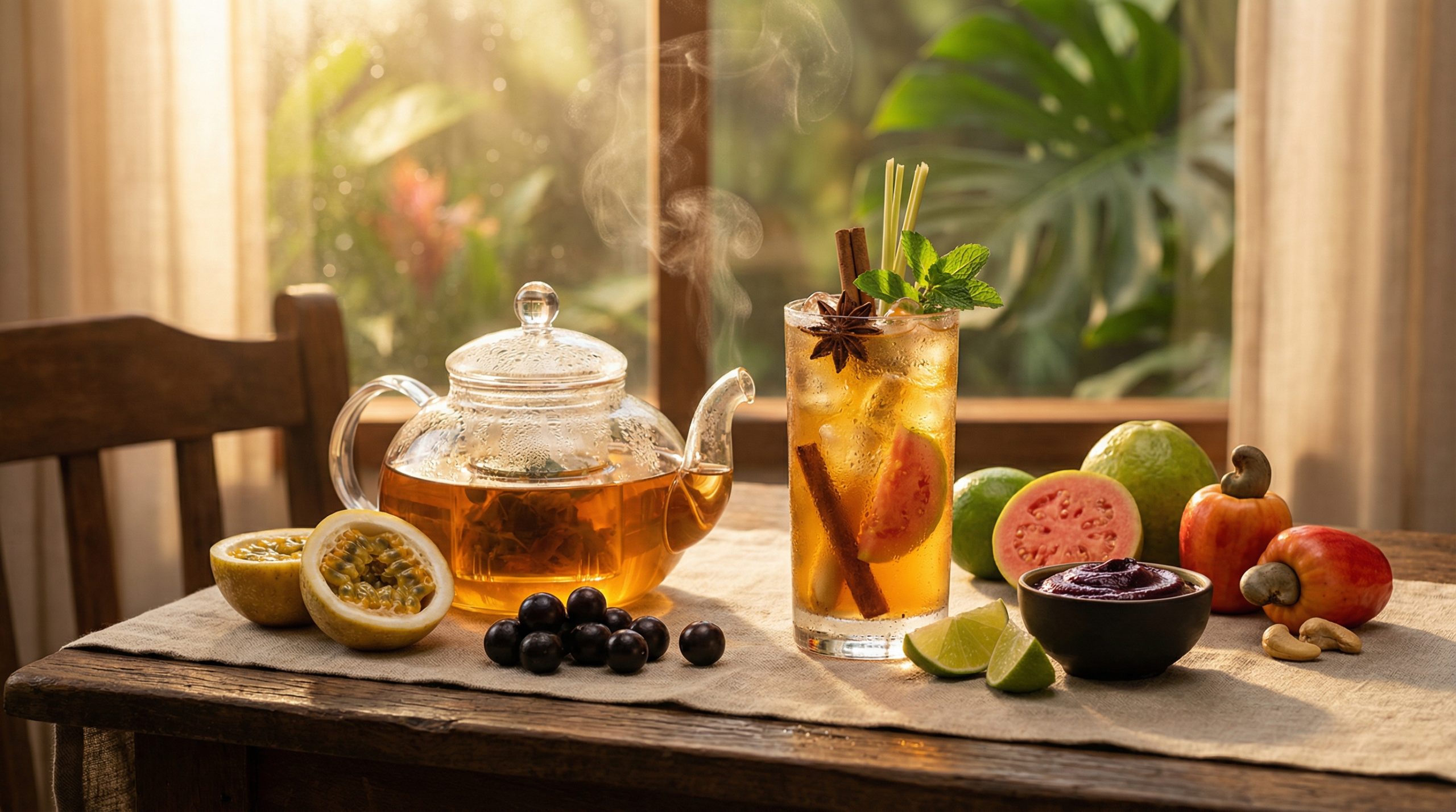 Bebidas e Infusões: Surpreenda com Especiarias e Frutas