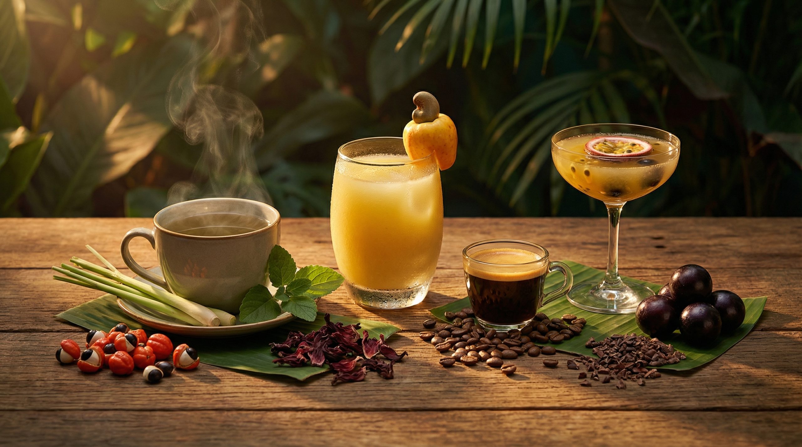 Bebidas e Infusões: Saia do Óbvio com Ingredientes Locais
