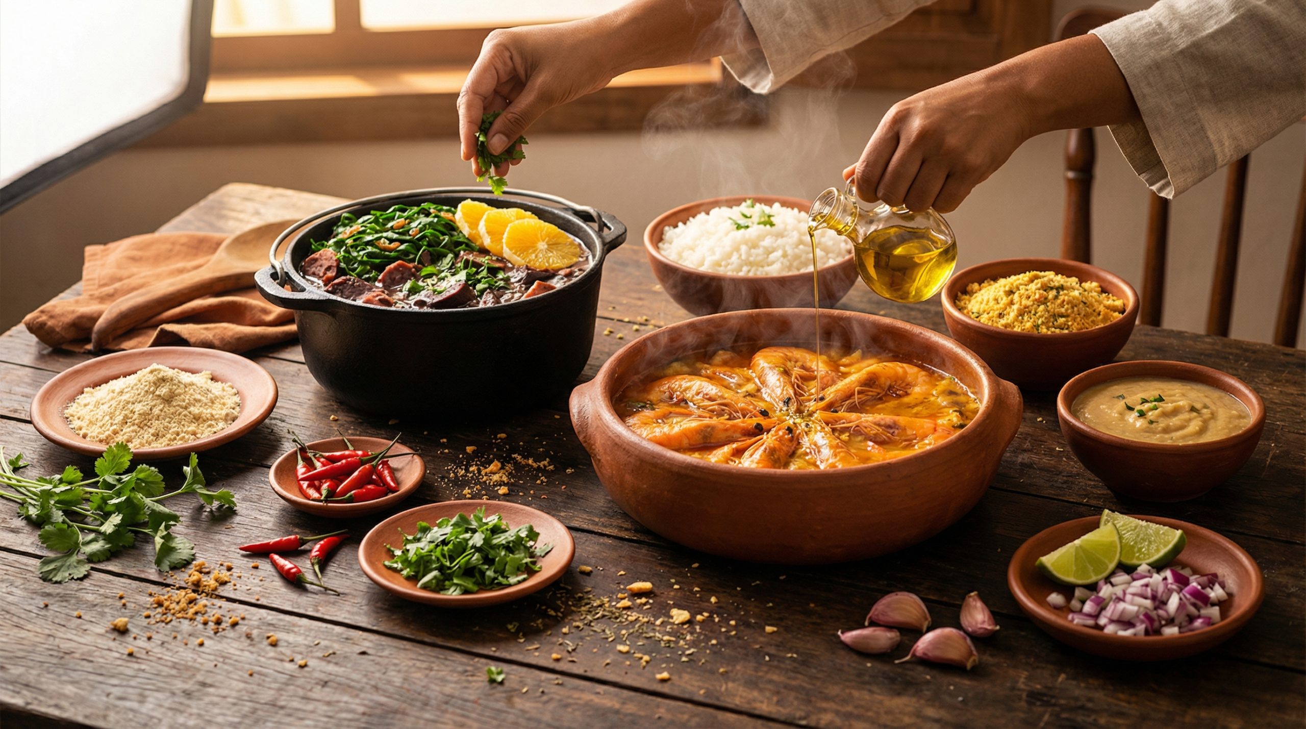 Pratos Tradicionais: Temperos, Pontos e Finalização