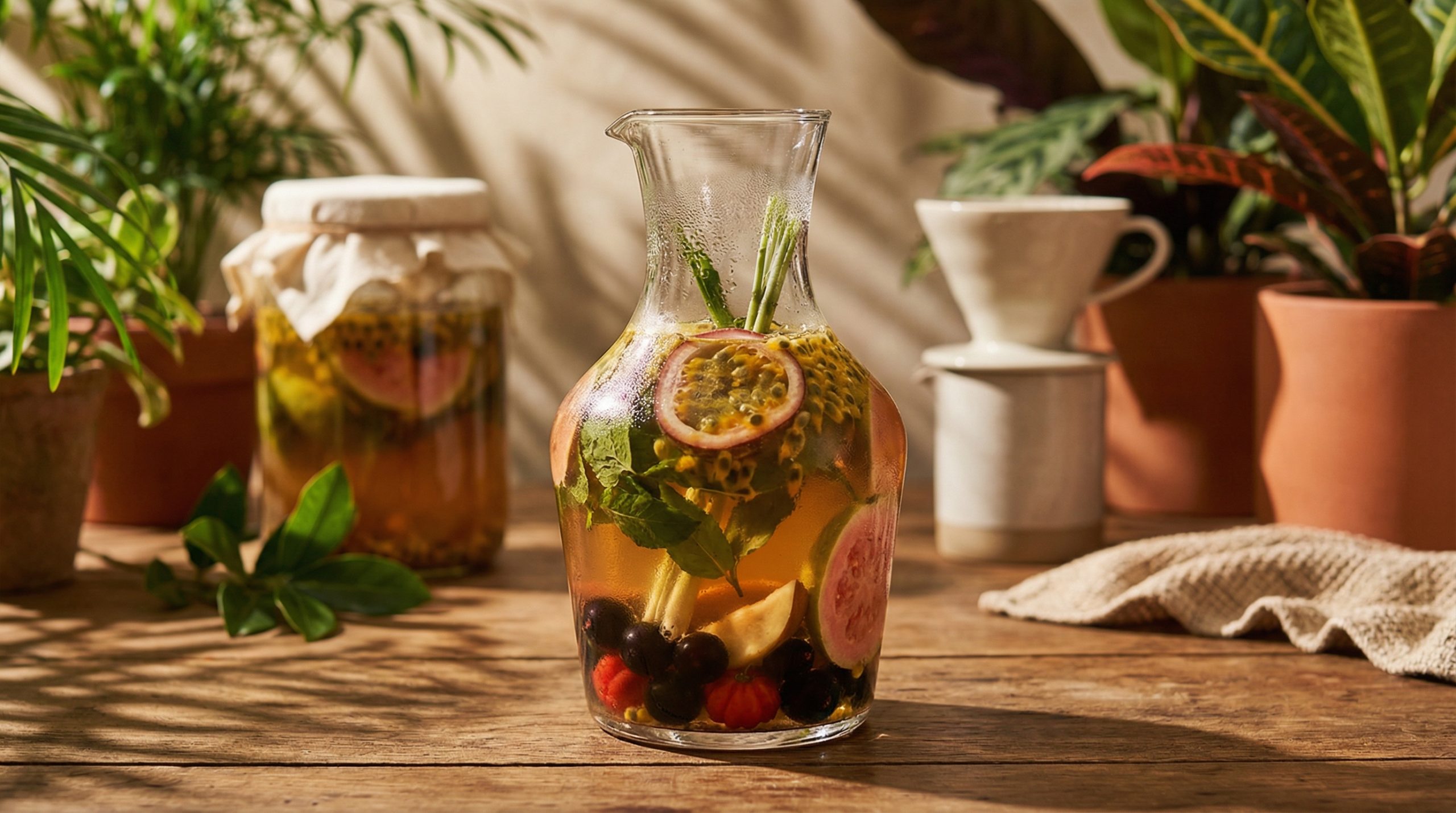 Inove nas Bebidas e Infusões com Frutas e Ervas Nativas