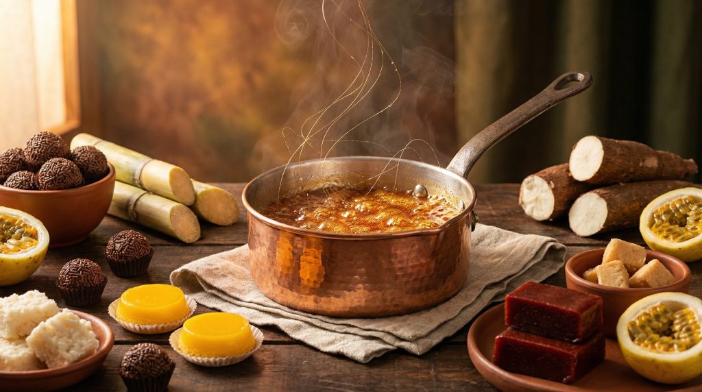 Doces Brasileiros: Aprimore Caldas e Caramelização