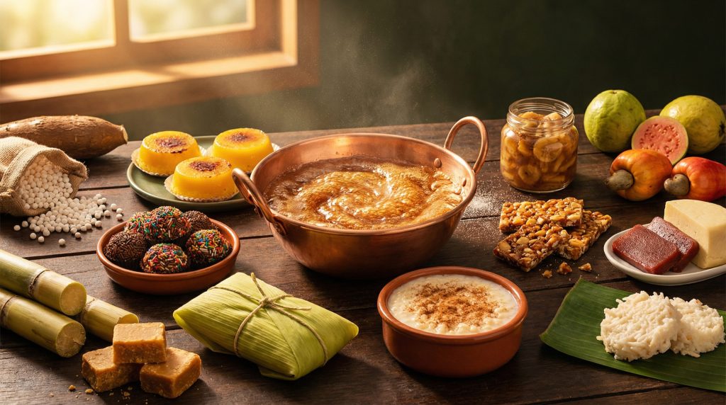 Do Milho à Rapadura: A Riqueza dos Doces Brasileiros