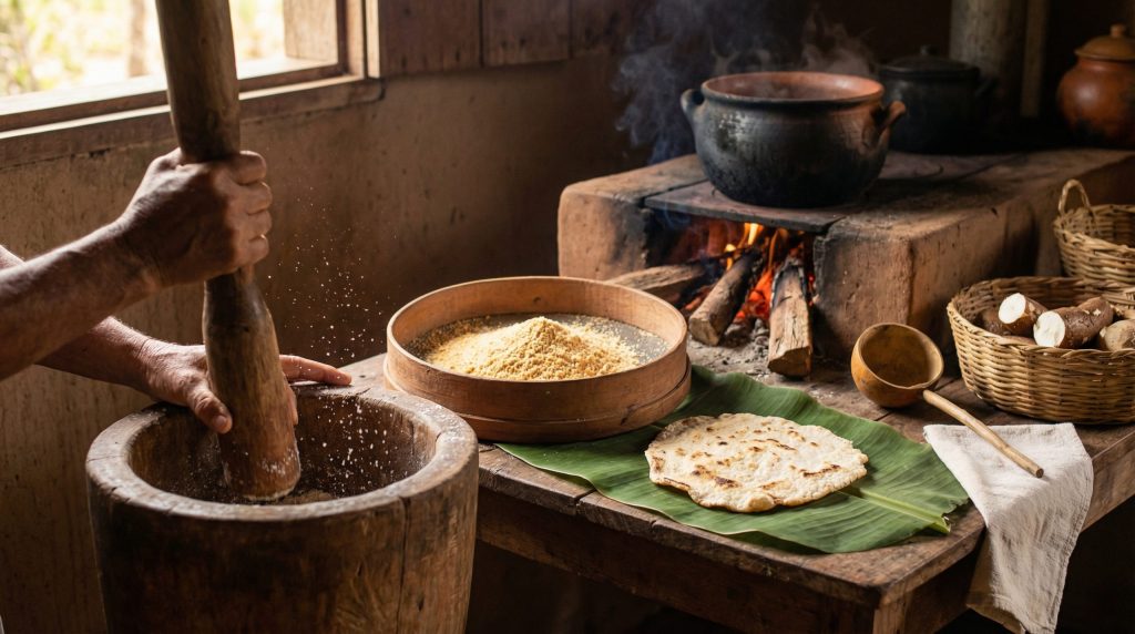 Pilão e Panela de Barro: Fundamentos da Cozinha Tradicional