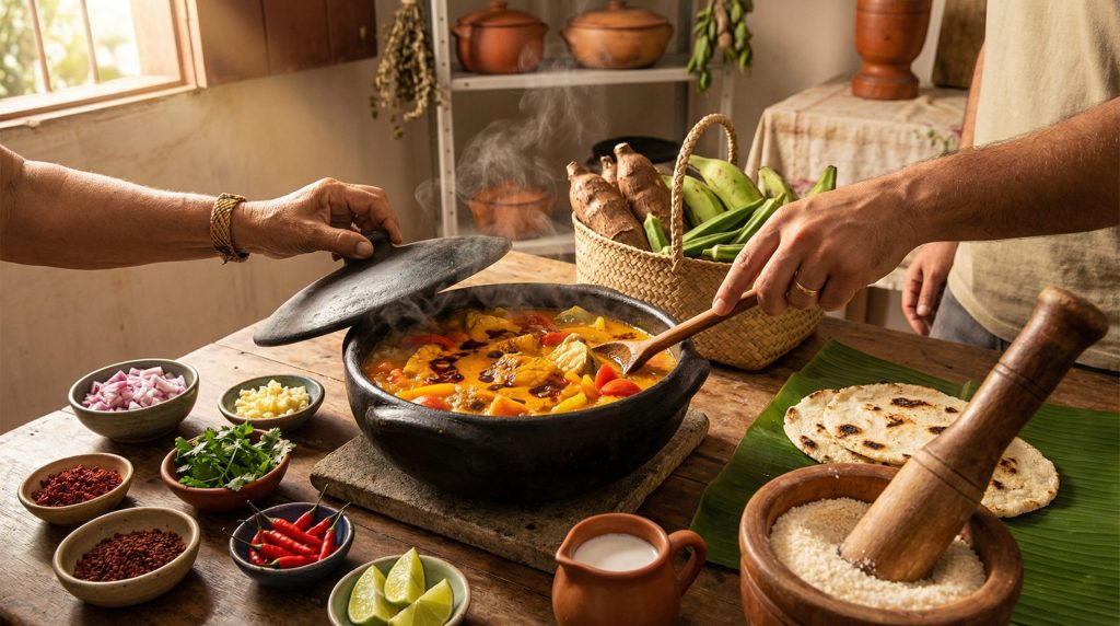 Alquimia da Cozinha Brasileira: Técnicas de Panela de Barro