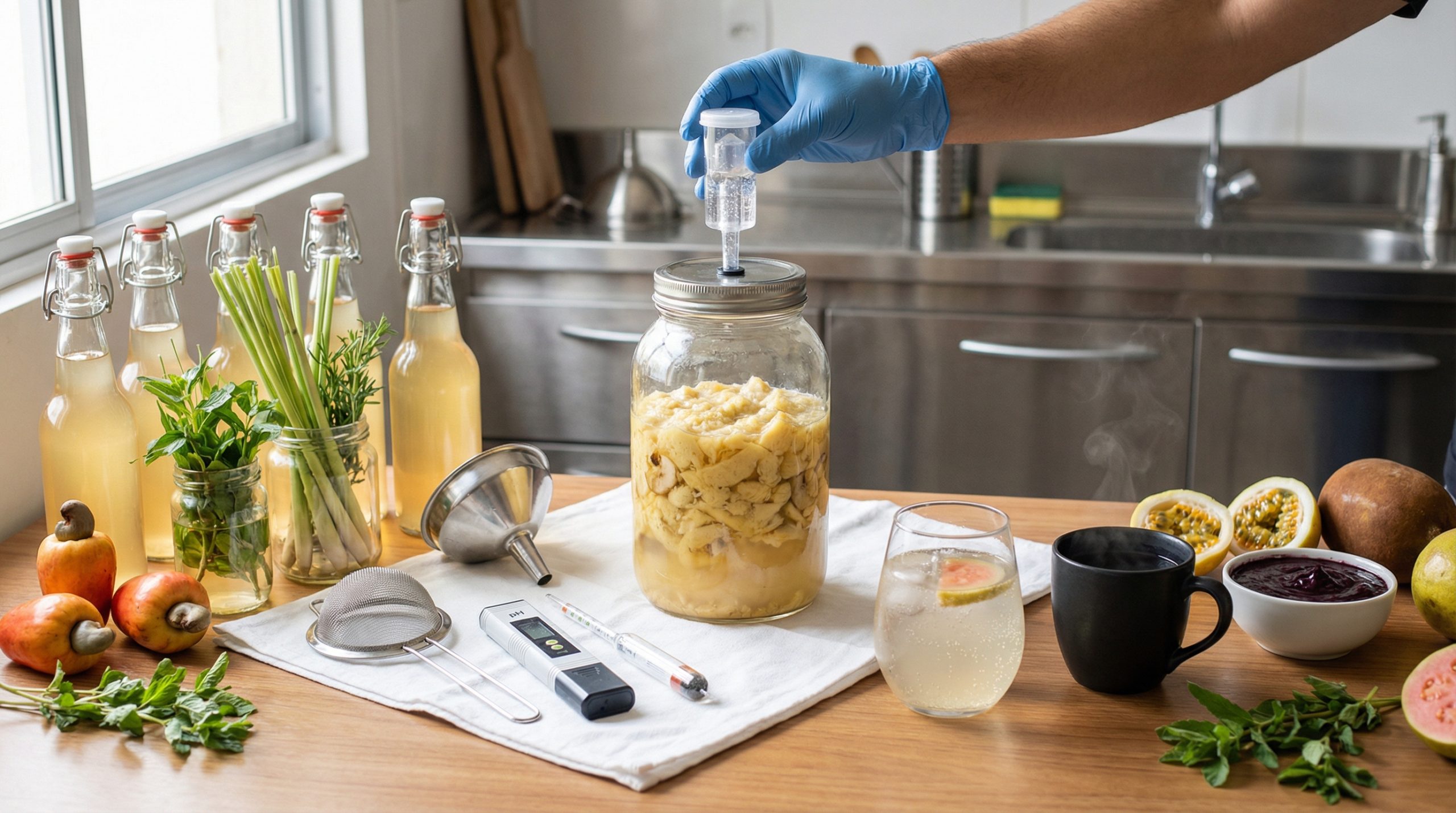 Alquimia das Bebidas Regionais: Infusões e Fermentados Práticos