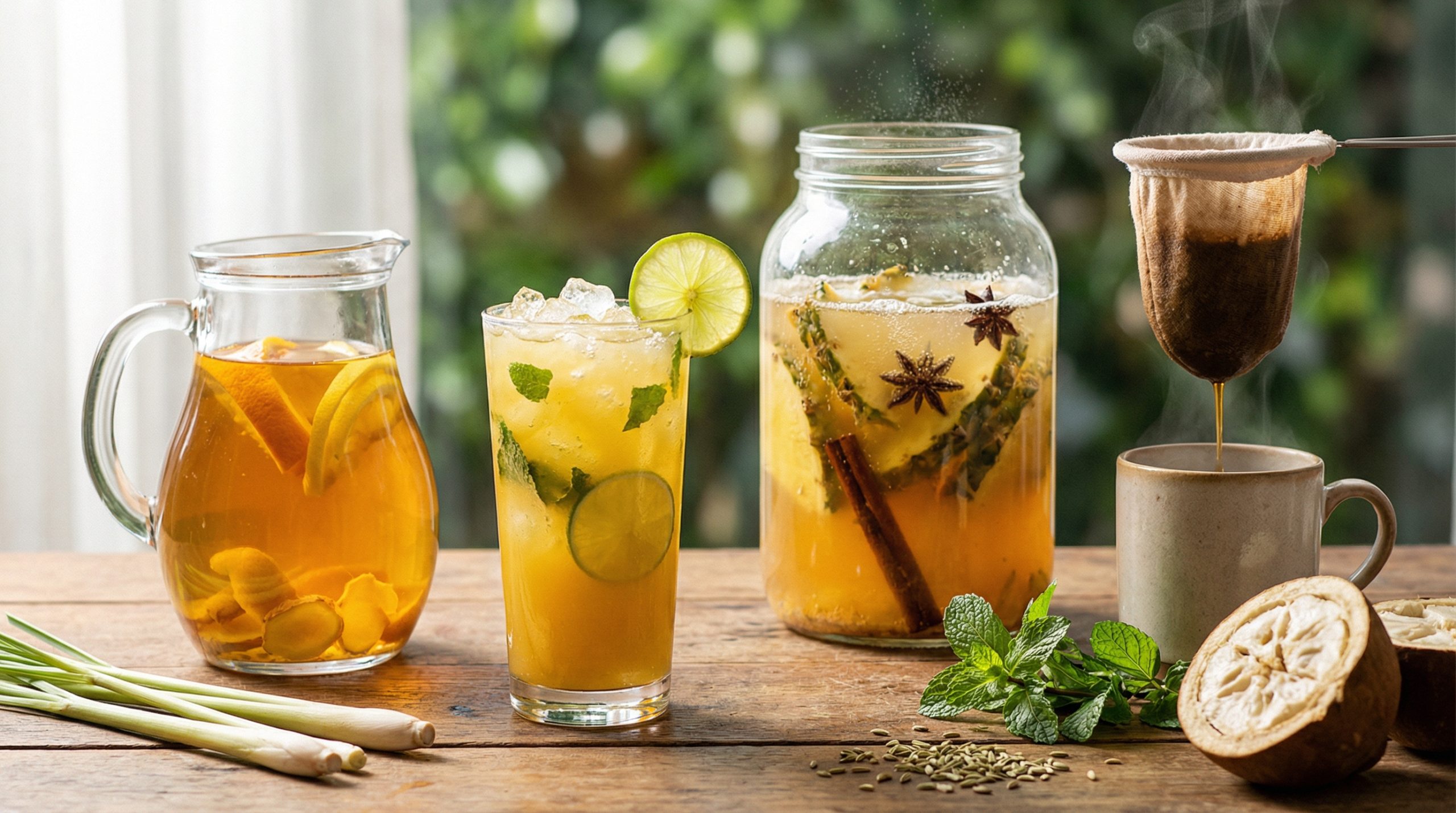 Alquimia das Infusões Brasileiras: frutas, ervas e técnicas