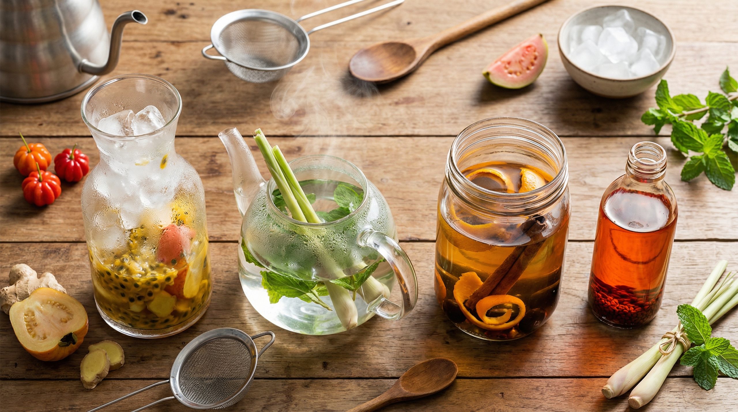 Sabores das Infusões Brasileiras: O Essencial e Técnicas Práticas