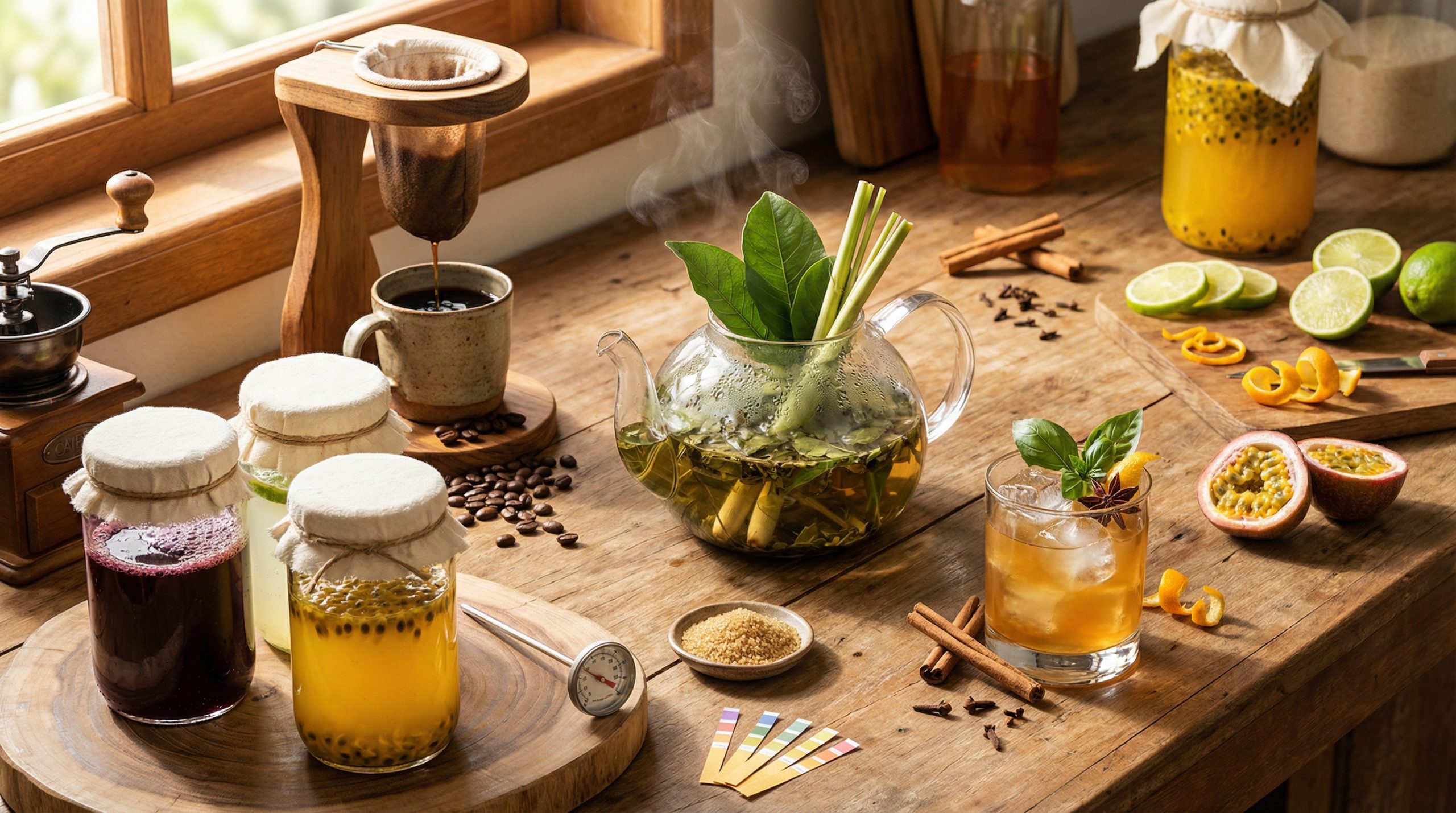 Alquimia das Infusões Brasileiras: Receitas e Técnicas