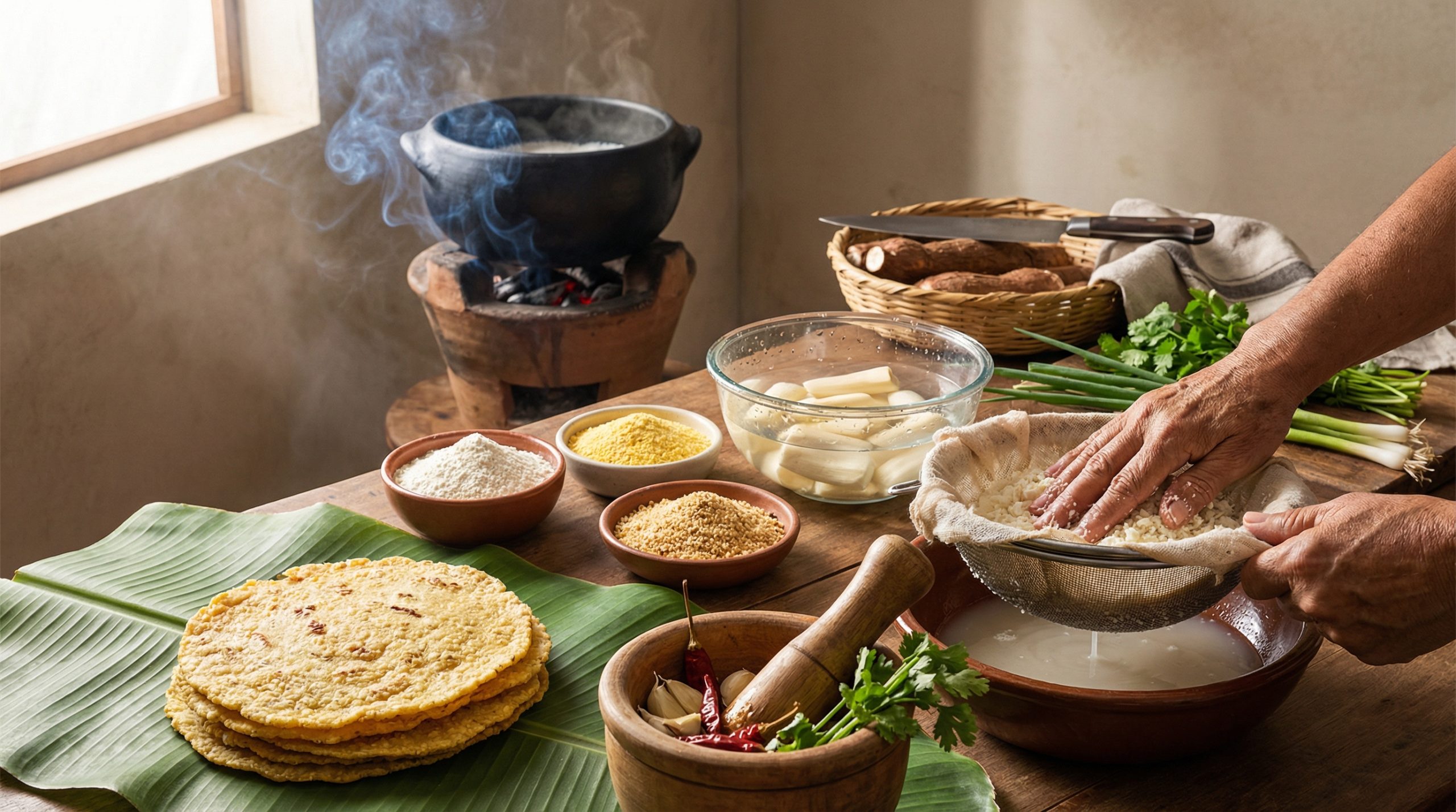 Mandioca Ancestral: O Essencial das Técnicas Brasileiras