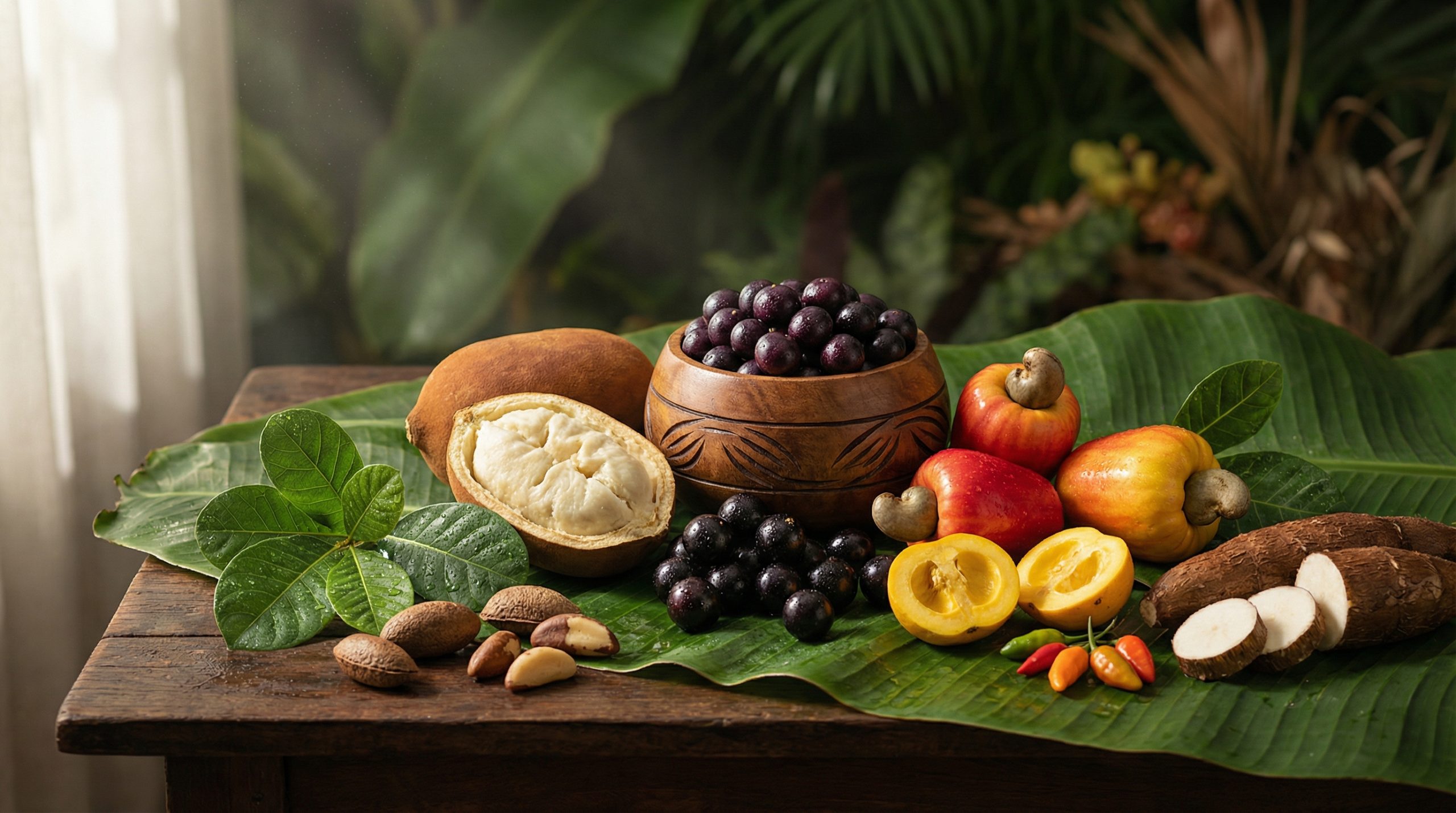 Explore Aromas e Texturas dos Ingredientes Nativos